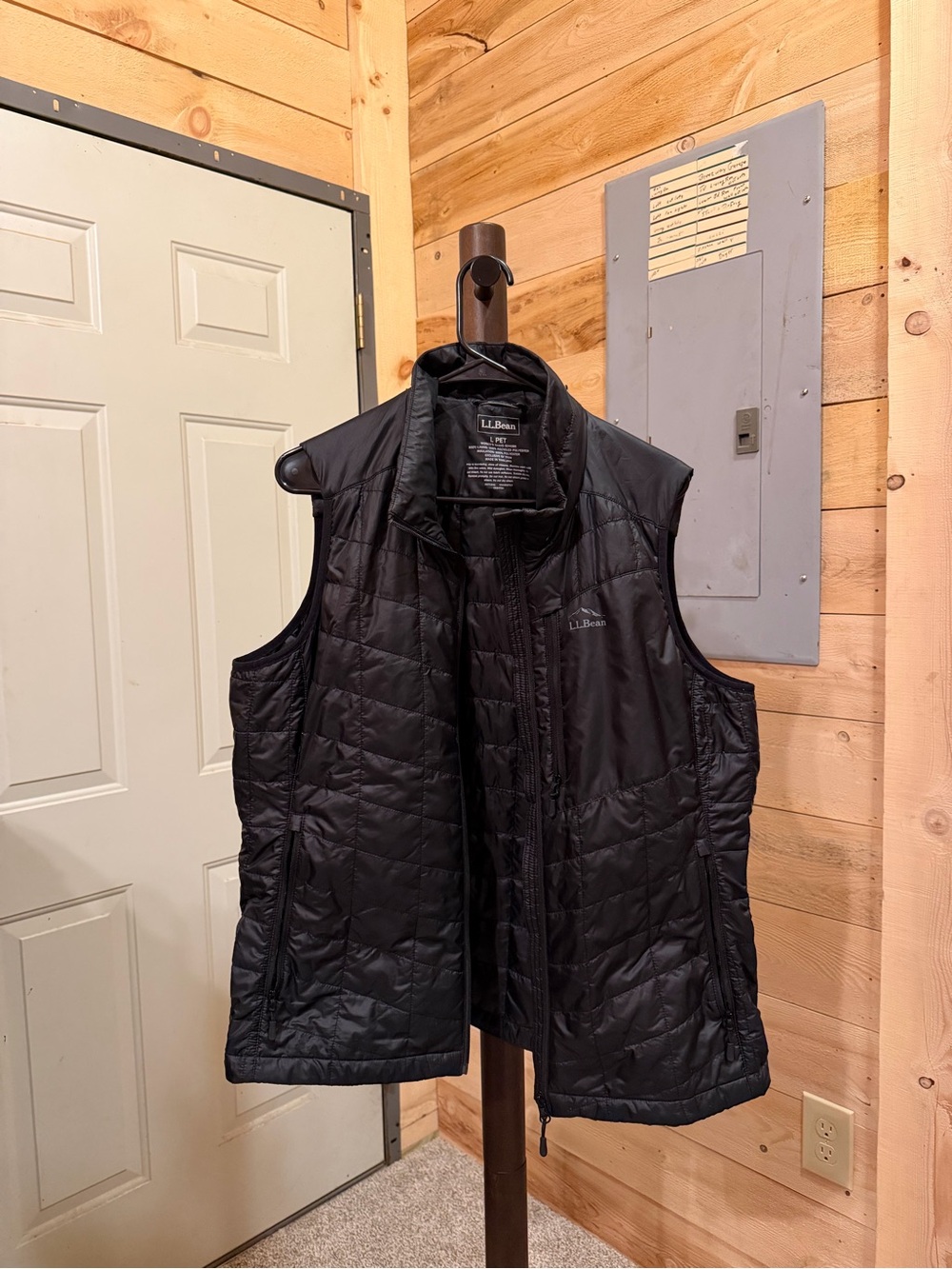 L.L. Bean Women’s Black Quilted Insulated Vest